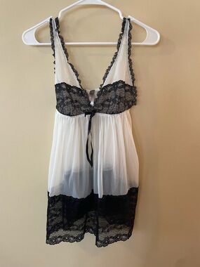 Vintage Victoria's secret lace slip dress